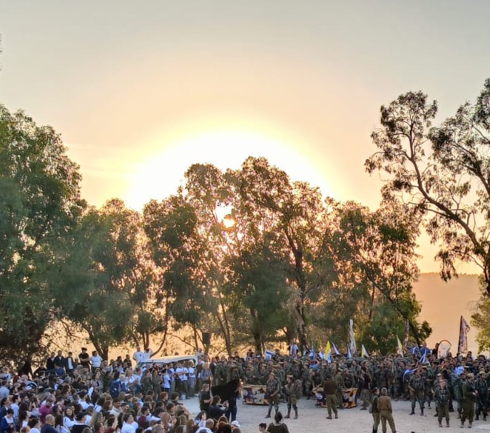 sunrise over Jerusalem